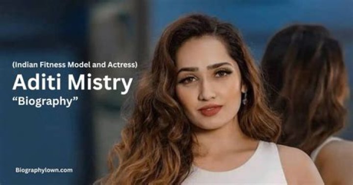 Aditi Mistry: A Comprehensive Look into Her Life, Career, and Controversies