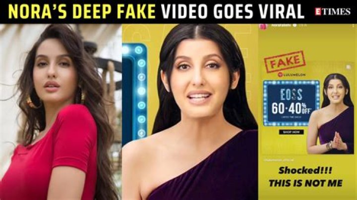 Celebrity Deepfakes: Nora Fatehi, Alia Bhatt & AI's Dark Side