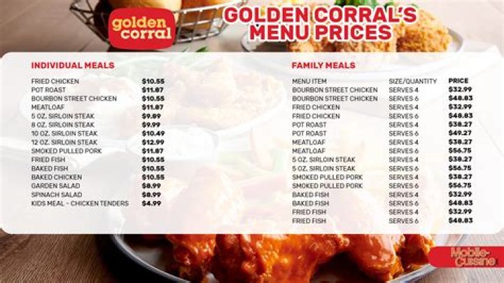 Golden Corral Senior Prices on Saturday: A Comprehensive Guide