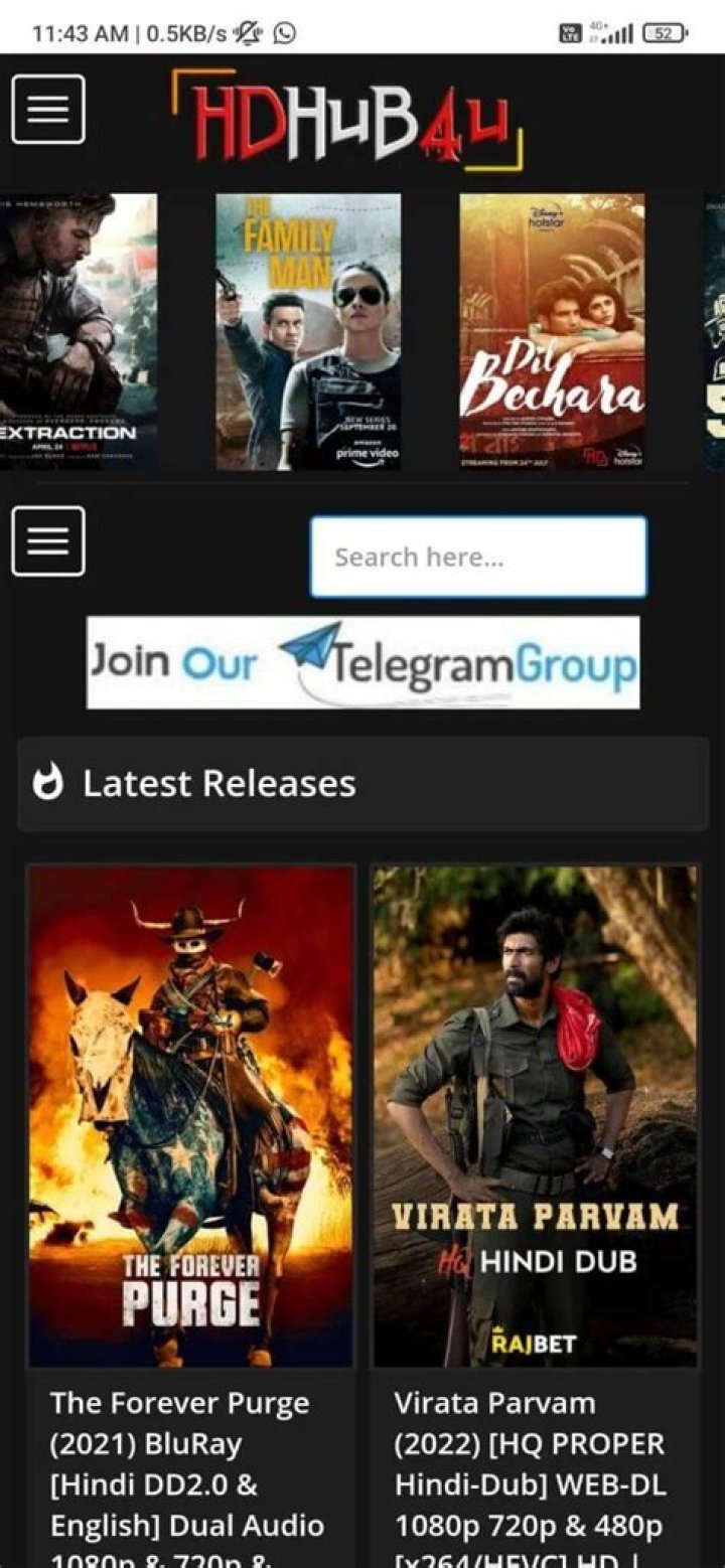 HDHub4u: Free Movies & APK Download for Android [2024]