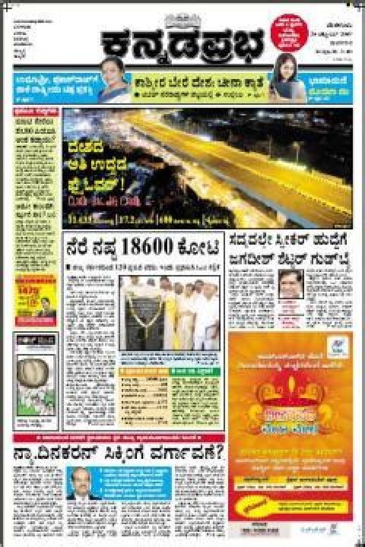 Kannadaprabha Newspaper in Kannada: Your Ultimate Source for Regional News