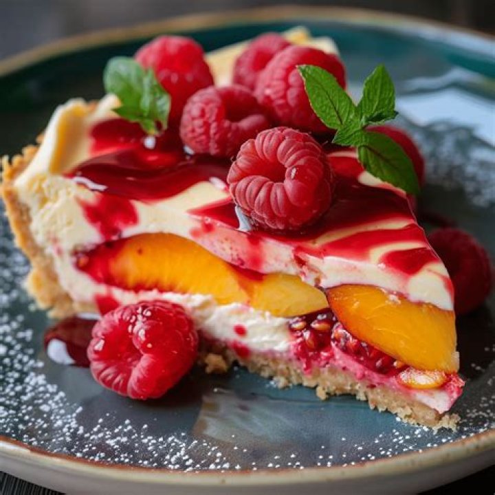 Peach Raspberry Cheesecake: A Delectable Dessert Experience
