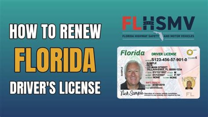 Renew Florida Driving License: A Comprehensive Guide