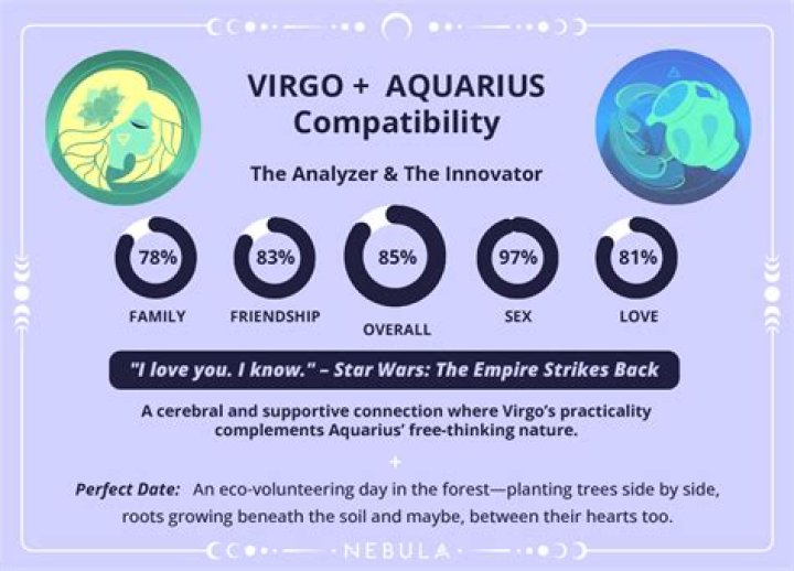 Virgo Aquarius Match: Exploring Compatibility, Strengths, and Challenges